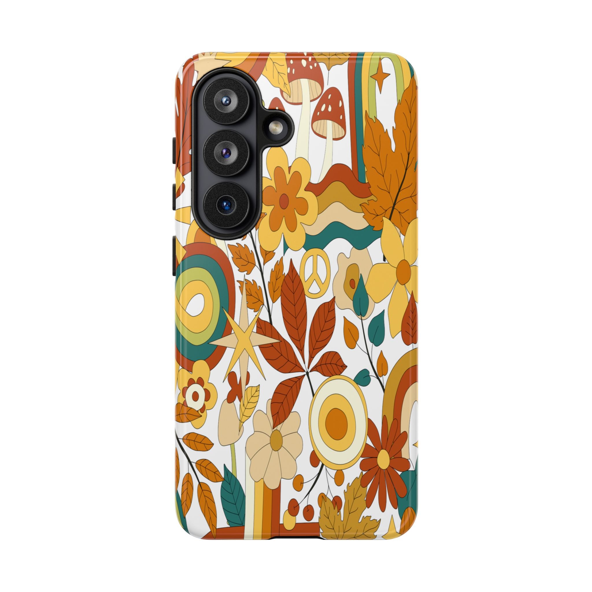 Samsung Galaxy 70s Groovy Hippie Retro Tough Phone Cases