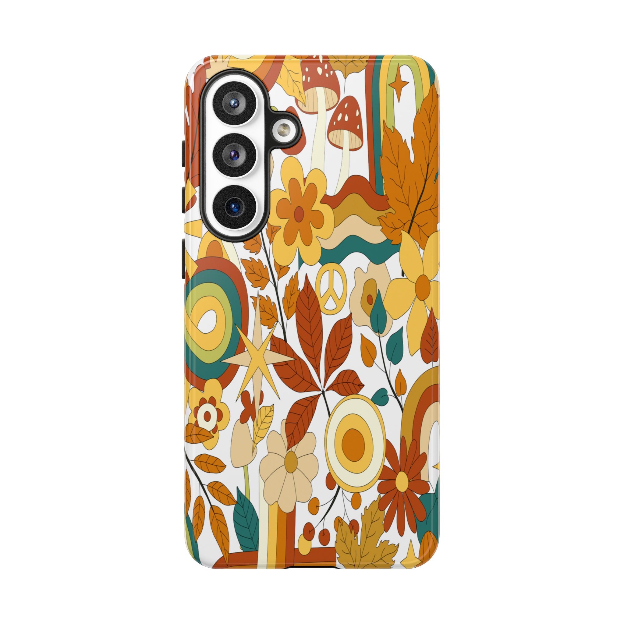 Samsung Galaxy 70s Groovy Hippie Retro Tough Phone Cases
