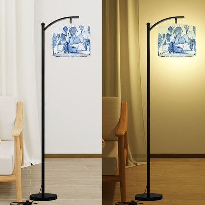 Blue Willow Chinoiserie Lamp Shade