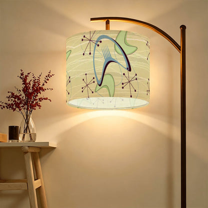 Atomic Boomerang Starburst Mid Century Modern Lamp Shade