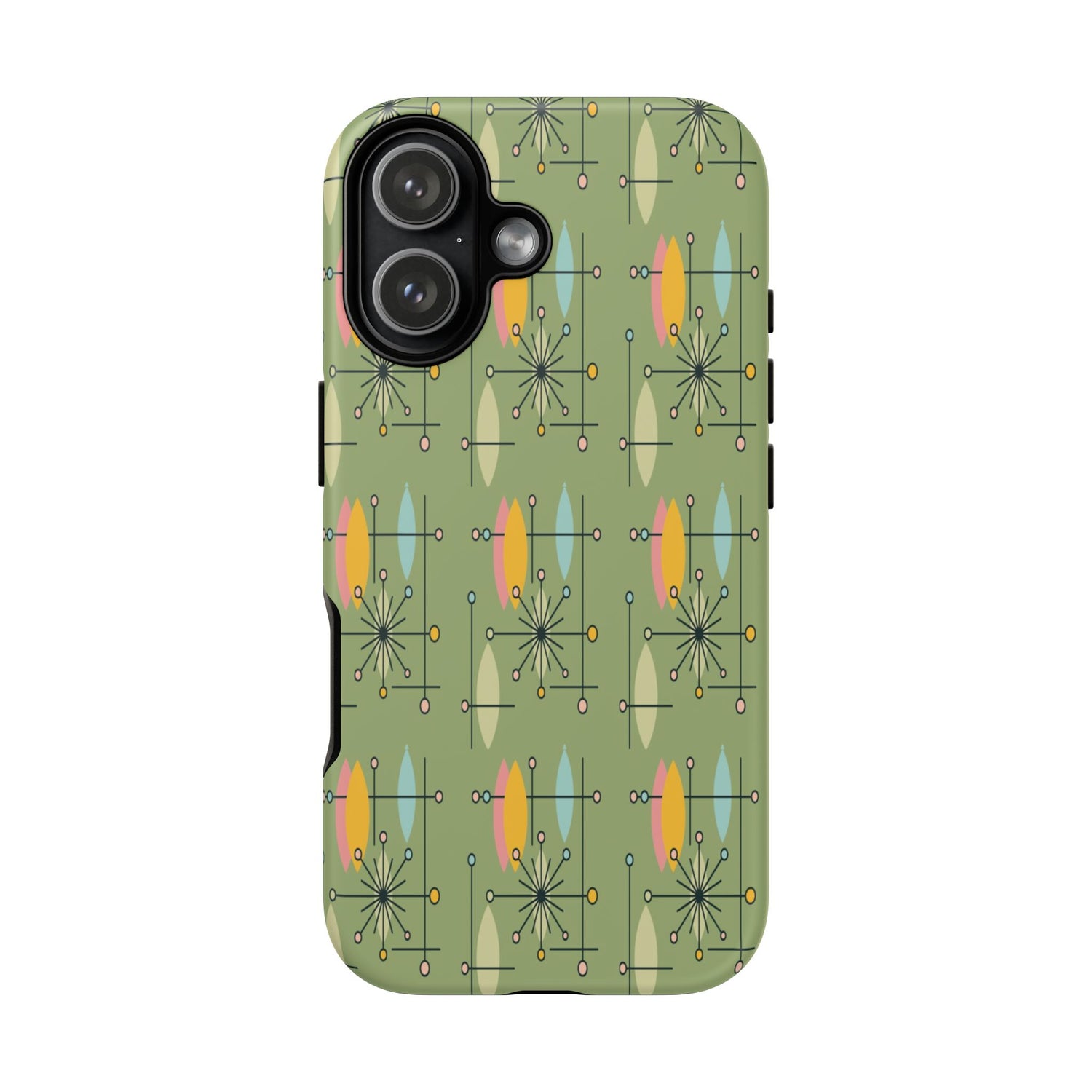 Sputnik Atomic MCM 50s Starburst iPhone Case