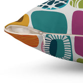 Kate McEnroe New York 1950s Mid Century Modern Amoeba Throw Pillow with InsertThrow Pillows12373005411607306653