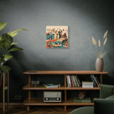 Kate McEnroe New York 1950s Mid Century Modern Halloween Cocktail Party Canvas Wall ArtCanvas Wall Art22082105667541700666
