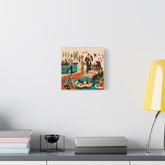 Kate McEnroe New York 1950s Mid Century Modern Halloween Cocktail Party Canvas Wall ArtCanvas Wall Art22082105667541700666
