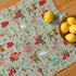 Kate McEnroe New York 1950s Retro Vintage Christmas Placemats Set of 4, Mid Century Modern Green Red Holiday TablePlacemats6836692_17484