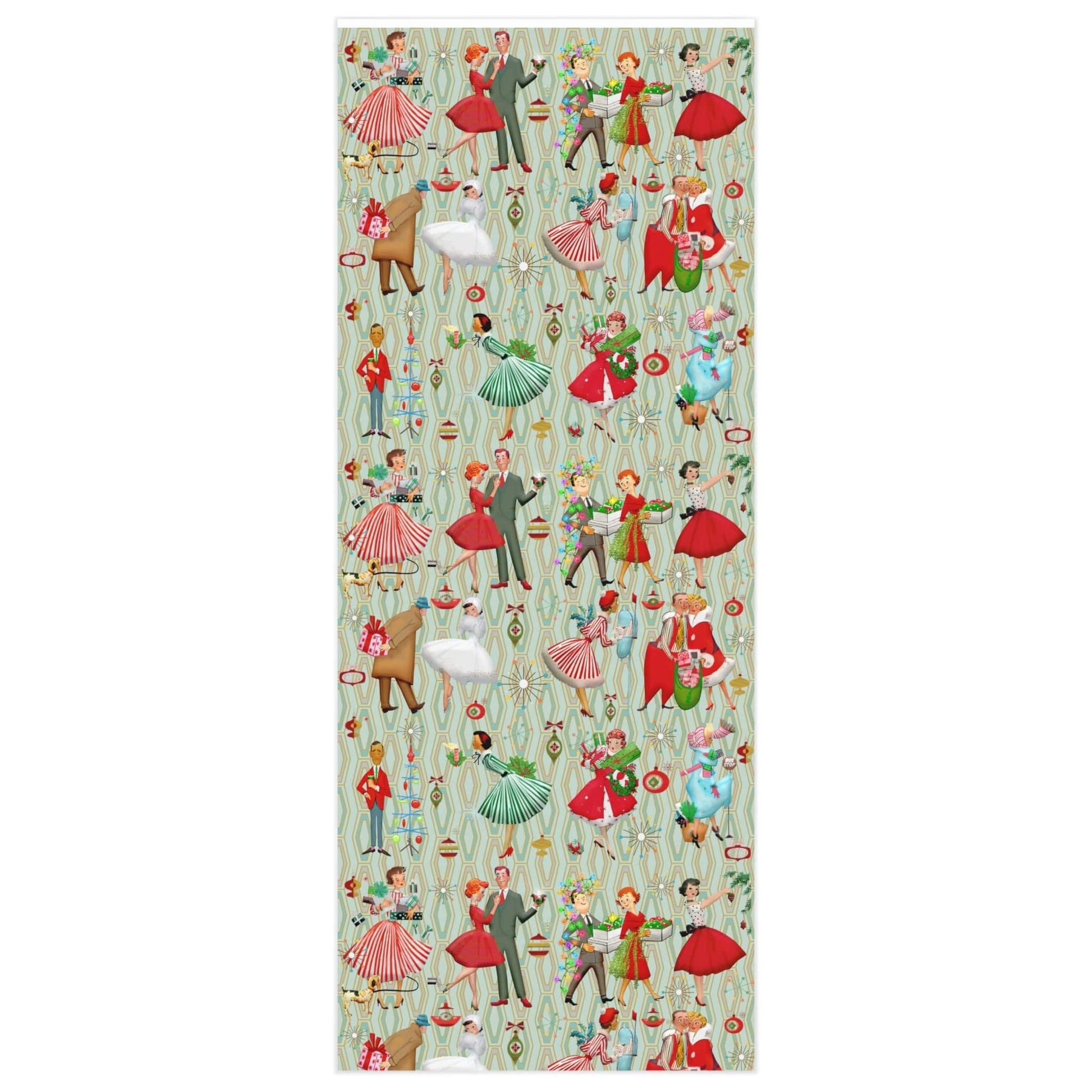 Vintage All Occasion Wrapping Paper. Floral Gift Wrap. Pink Wrapping Paper.  