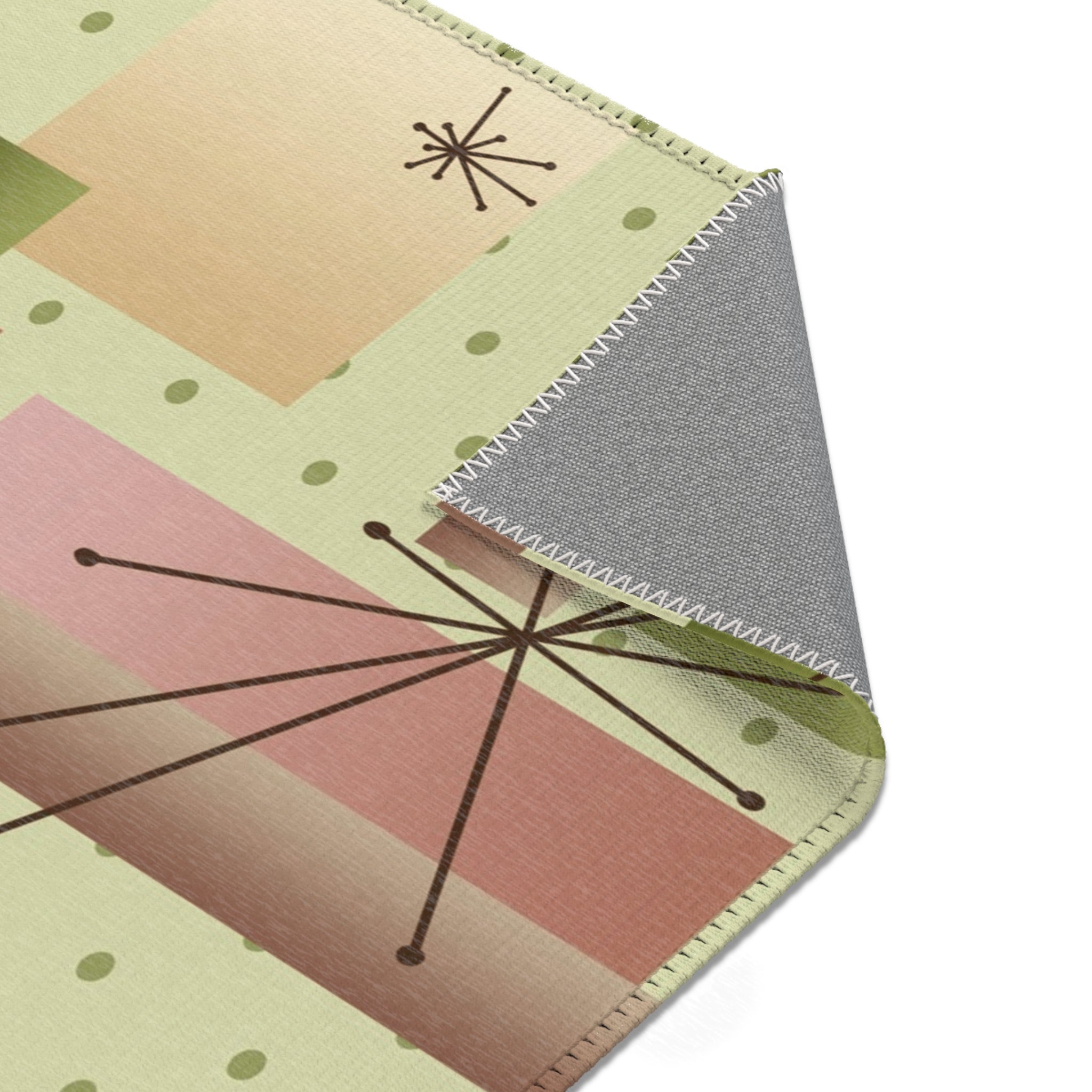 Kate McEnroe New York 1950s Retro Vintage Mid Century Modern Area RugRugs26631022606035327197