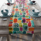 Kate McEnroe New York 1960s Mid Century Modern Retro Amoeba Table RunnerTable Runners73756753187911685055