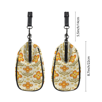 Kate McEnroe New York 1970s Flower Power Mid Mod Retro Groovy Kisslock Crossbody BagCrossbody BagsD3187438