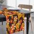 Kate McEnroe New York 1970s Mid Century Modern Boho Floral Table Runner, Retro Table Runner, 70s Vibe Flower Power Table Linen, Spring Dining Table Decor GiftsTable Runners23844892641802564395