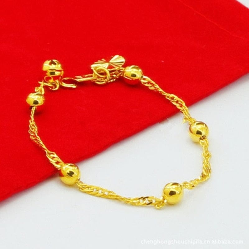 Kate McEnroe New York 24K Gold Plated Charm Bracelet Bracelets 48537717