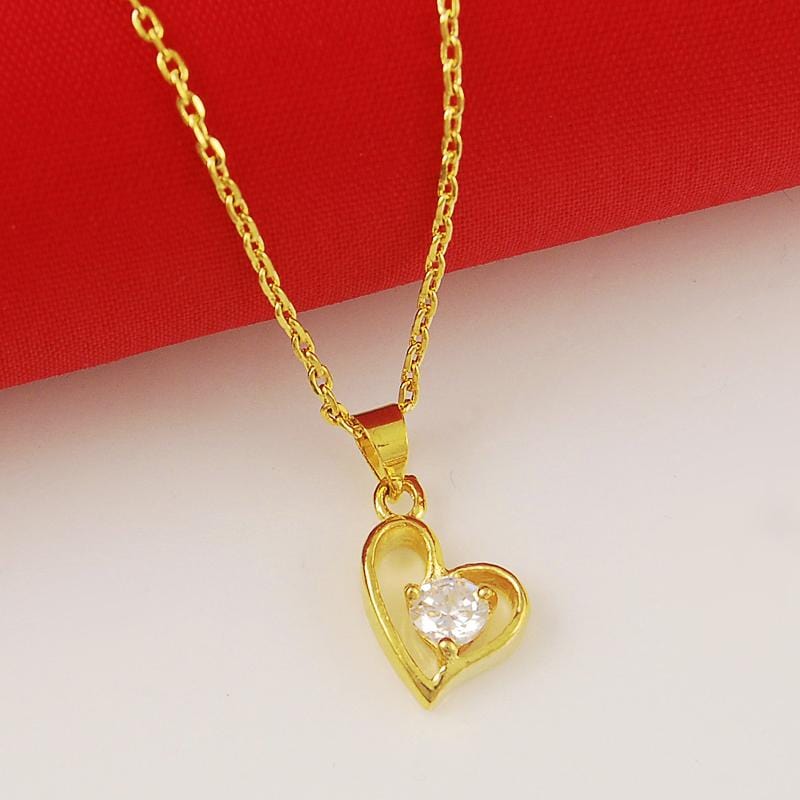 Kate McEnroe New York 24K Gold Plated Heart Necklace Necklaces 2 50088097-2