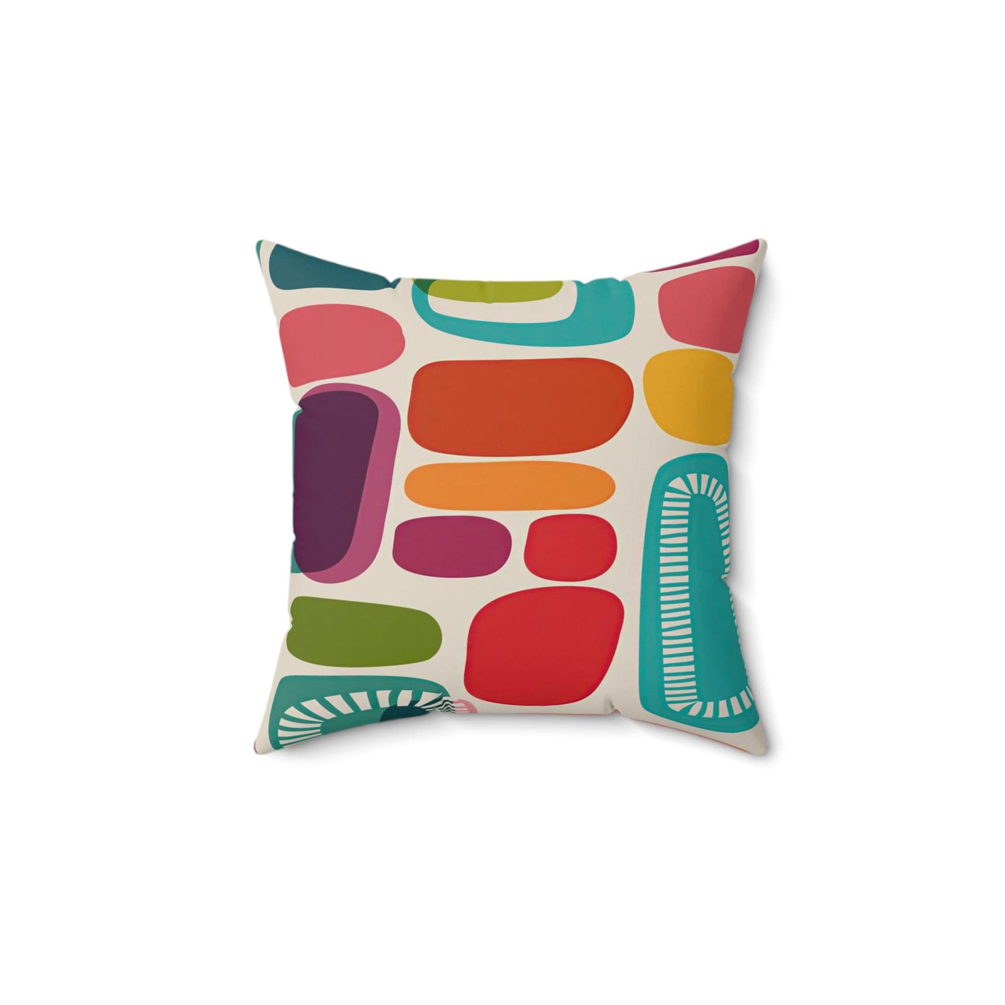 Kate McEnroe New York 50s Mid Century Modern Amoeba Throw PillowThrow Pillows33628064521904286469