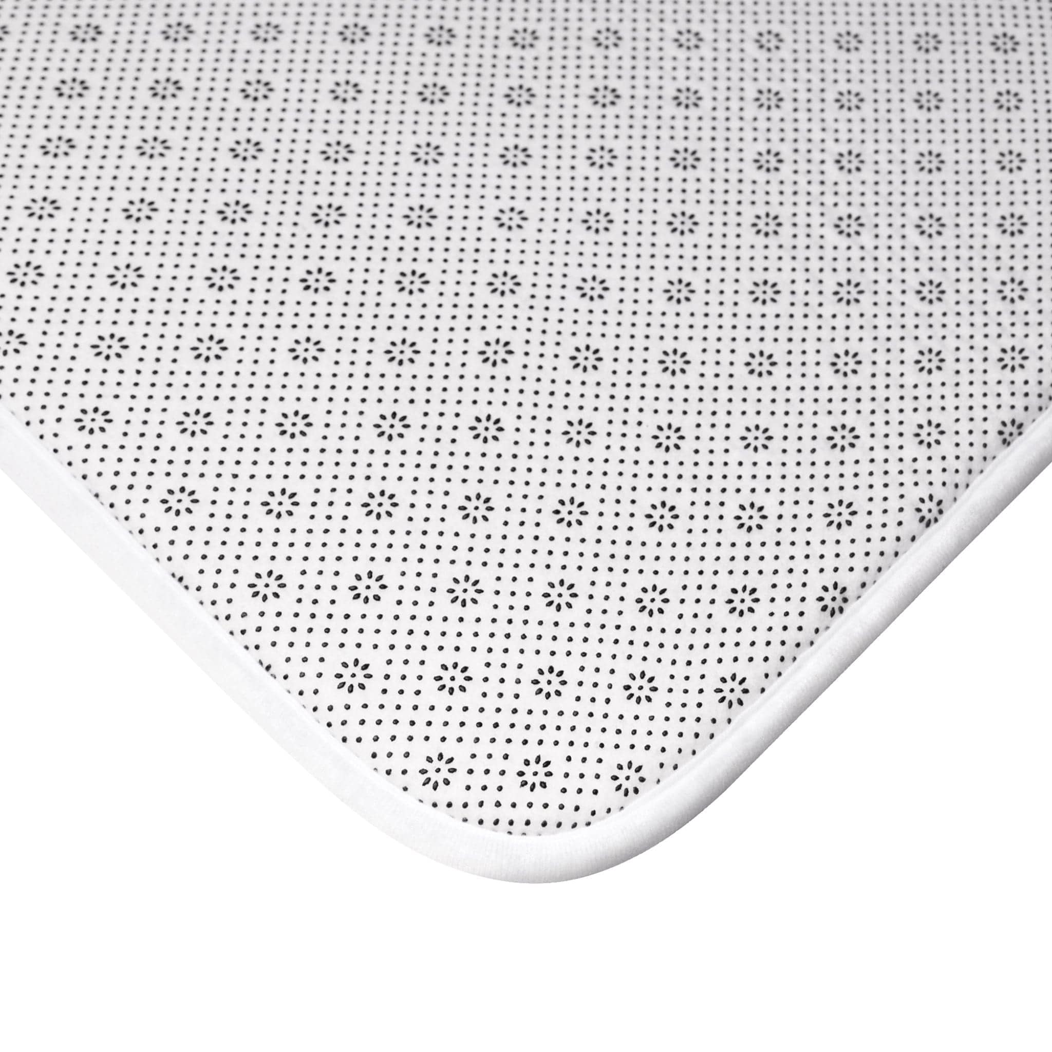 Kate McEnroe New York 50s Mid Century Modern Boomerang Starburst Bath Mat, Retro Beige, Orange, Teal Blue, Lime Bathroom Rug, Atomic Age Bath DecorBath Mats30878369802248505557