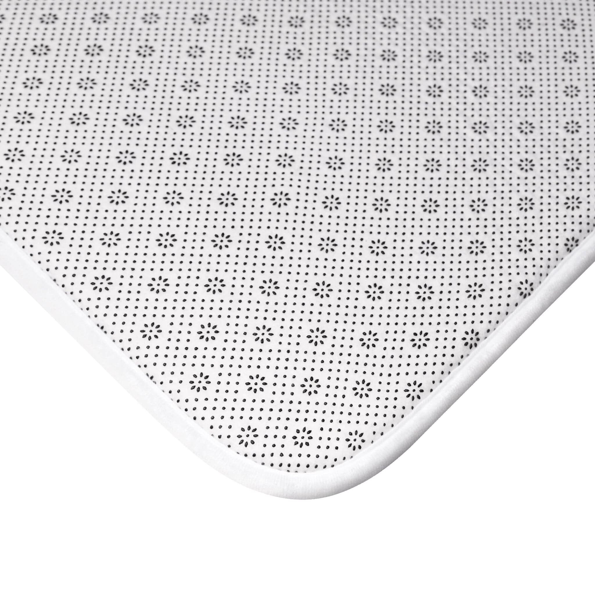 Kate McEnroe New York 50s Mid Century Modern Boomerang Starburst Bath Mat, Retro Beige, Orange, Teal Blue, Lime Bathroom Rug, Atomic Age Bath DecorBath Mats30878369802248505557