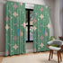 Kate McEnroe New York 50s Mid Century Modern Starburst Window CurtainsWindow CurtainsW3D - BLA - GRE - SH1