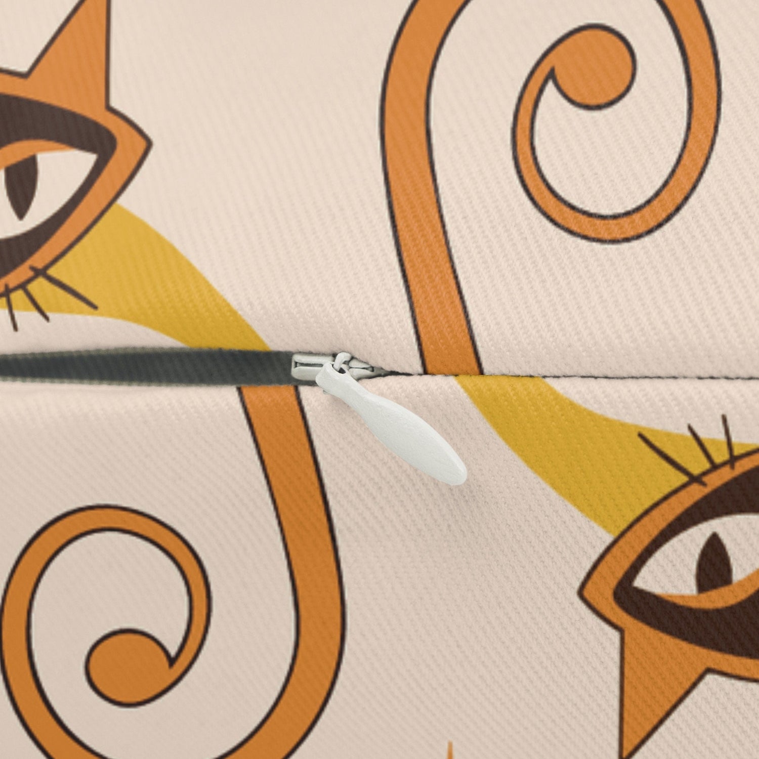 Kate McEnroe New York 50s Sputnik Atomic Cat Lumbar Pillow, Retro Mid Century Modern, Vintage Living Room, Bedroom Decor, Unique Kitty DesignLumbar Pillows48191531693263402090