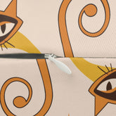 Kate McEnroe New York 50s Sputnik Atomic Cat Lumbar Pillow, Retro Mid Century Modern, Vintage Living Room, Bedroom Decor, Unique Kitty DesignLumbar Pillows48191531693263402090