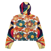 Kate McEnroe New York 70s Flower Power Retro Women’s cropped windbreakerJackets3842938_15794