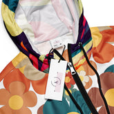 Kate McEnroe New York 70s Flower Power Retro Women’s cropped windbreakerJackets3842938_15800