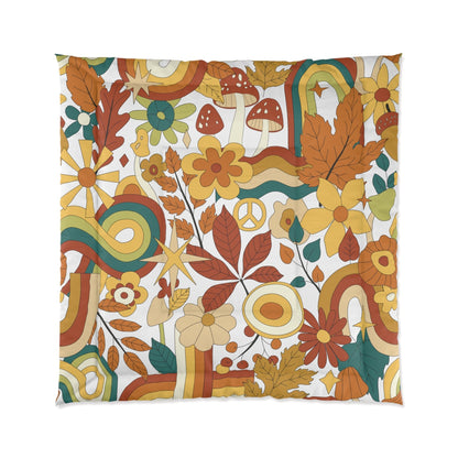 Kate McEnroe New York 70S Groovy Hippie Retro Mid Century Modern ComforterComforters15964214231015822580