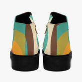 Kate McEnroe New York 70s Groovy Swirl Ankle Boots Retro Mod Wave BootiesAnkle Bootsm2l3lhk1_001