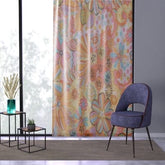 Kate McEnroe New York 70s Mid Century Modern Trippy Floral Window CurtainsWindow CurtainsCurtainBlackout - 50x84 - DoublePanel - 20220930055211321