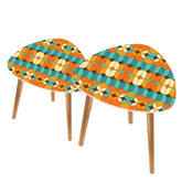 Kate McEnroe New York 70s Retro Geometric Mid Century Modern Nesting Tables, Set of 2Nesting TablesdlbYA9DJ4d