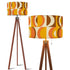 Kate McEnroe New York 70s Retro Geometric Tripod Floor Lamp Mid Century Modern LightingTripod Floor Lamps2E7FYDmomG