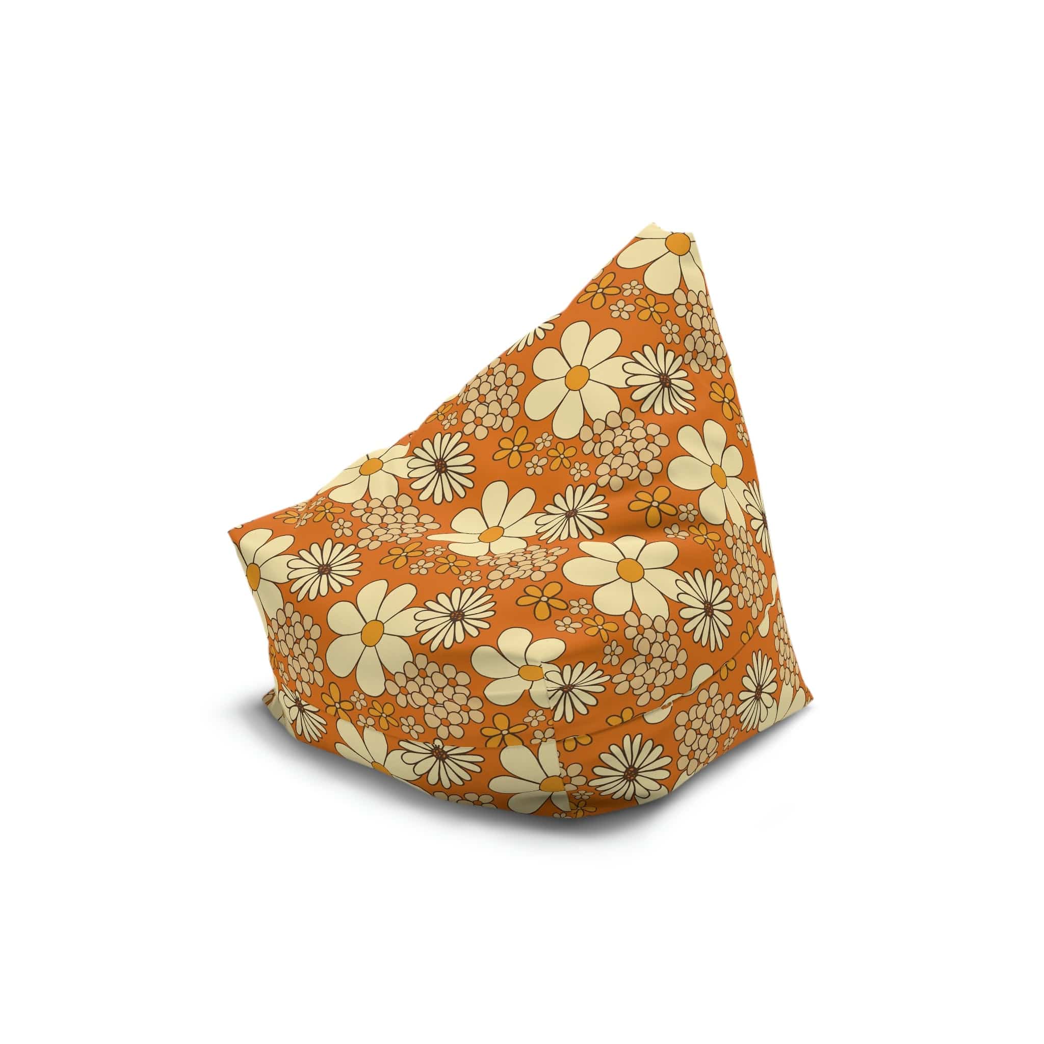 Kate McEnroe New York 70s Retro Groovy Hippie Floral Bean Bag Chair CoverBean Bag Chair Covers11518818829278490581