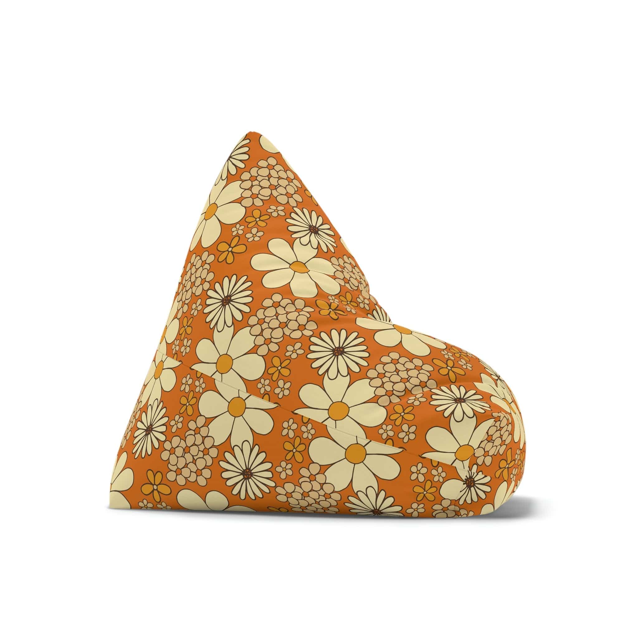 Kate McEnroe New York 70s Retro Groovy Hippie Floral Bean Bag Chair CoverBean Bag Chair Covers17225241142698463521