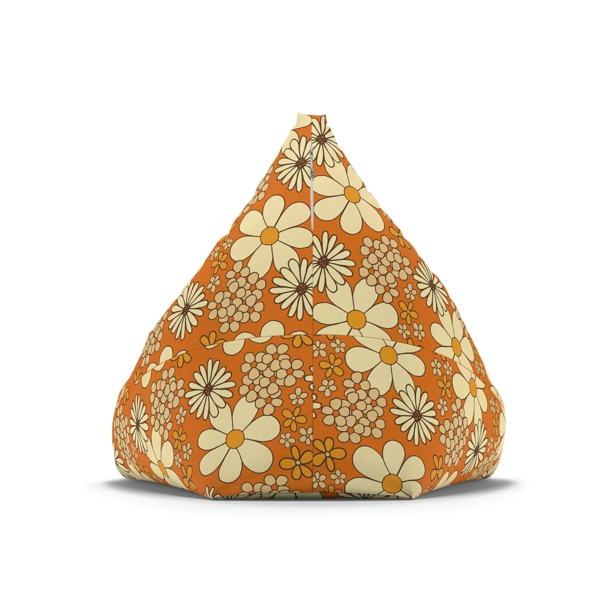 Kate McEnroe New York 70s Retro Groovy Hippie Floral Bean Bag Chair CoverBean Bag Chair Covers17225241142698463521