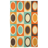 Kate McEnroe New York 70s Retro Mid Mod Bold Geometric Circles Window CurtainsWindow Curtains50x84 - SinglePanel