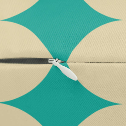 Kate McEnroe New York 70s Retro Mid Mod Daisy Lumbar Pillow, Mid Century Modern Flower Power PillowLumbar Pillows13973853652337294619