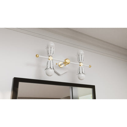 Kate McEnroe New York Alice - Four Light Bathroom VanityWall Sconce343 - MWB