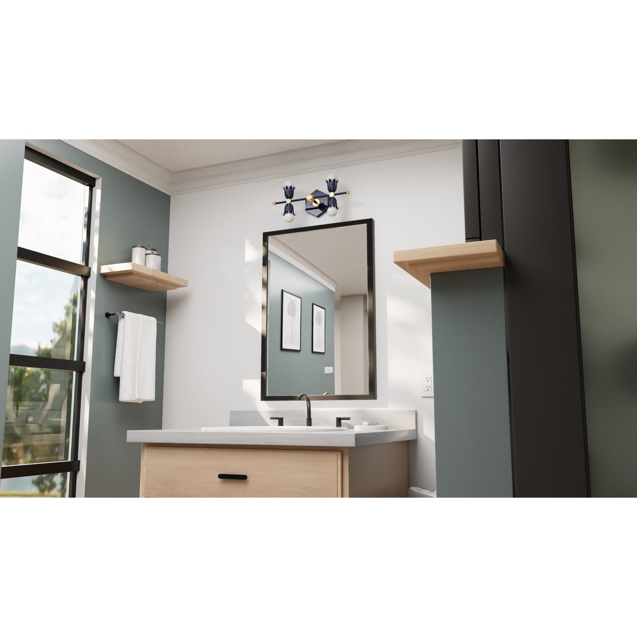 Kate McEnroe New York Alice - Four Light Bathroom VanityWall Sconcesku - 43462264389878