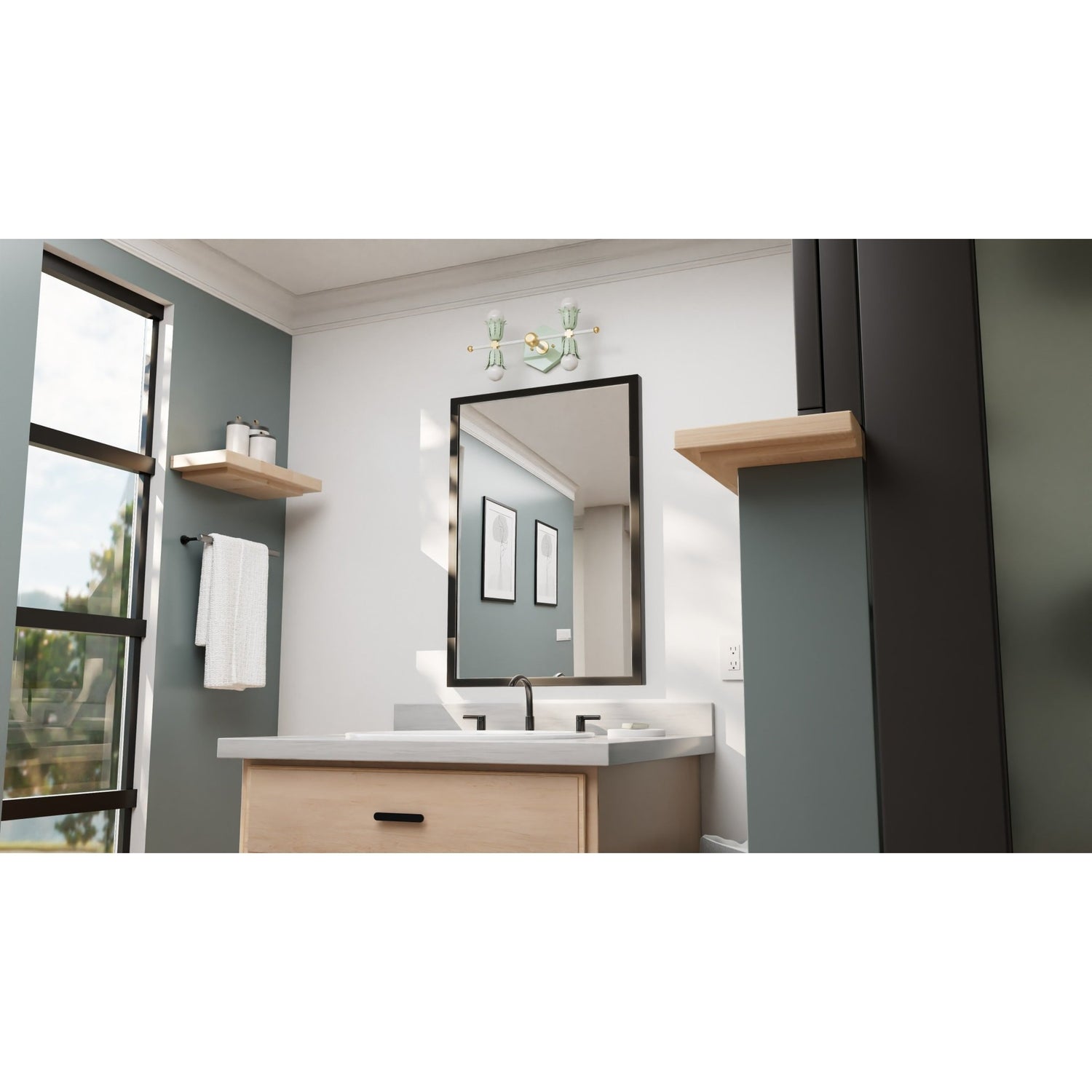 Kate McEnroe New York Alice - Four Light Bathroom VanityWall Sconcesku - 43462264553718