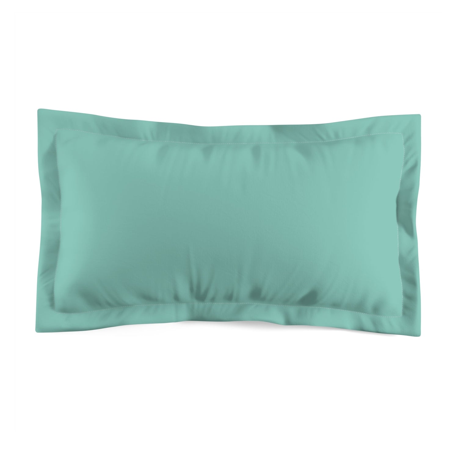 Kate McEnroe New York Aqua Mid Century Modern Pillow Sham, Retro Solid Color Bedding AccentPillow Shams26618422352951021720