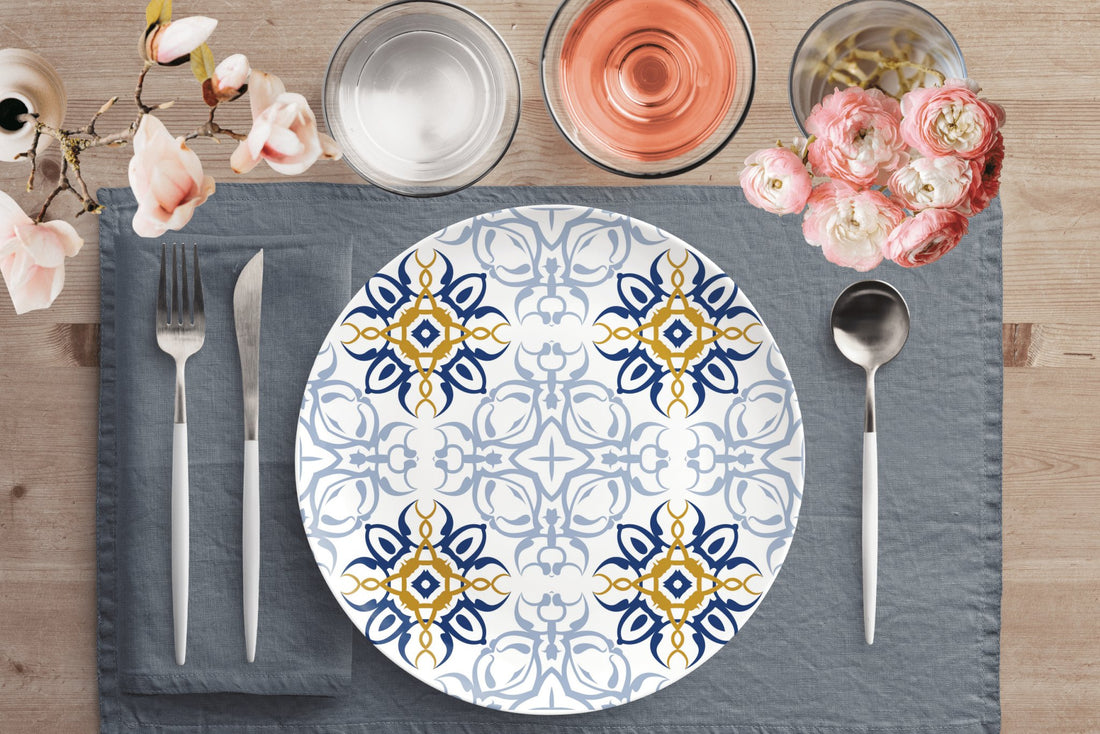Kate McEnroe New York Arabesque Dinner Plate SetPlates9820SINGLE