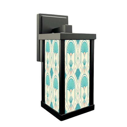 Kate McEnroe New York Art Deco Outdoor Wall Sconce, Vintage 1920s Style Porch Wall LightOutdoor Wall LightsG6jhH0tXFM