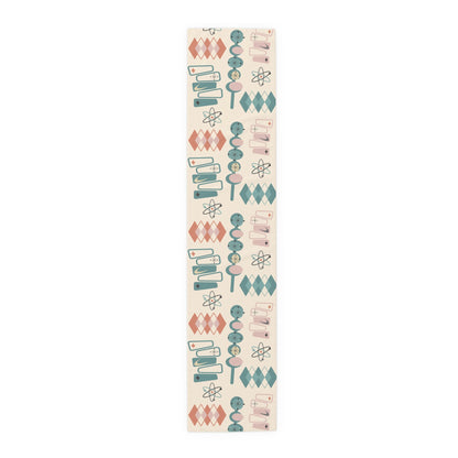 Kate McEnroe New York Atomic 1950s Mid Century Modern Retro Table RunnerTable Runners50955807987604674782