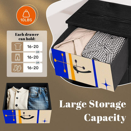 Kate McEnroe New York Atomic Age Retro Abstract Starburst Mid Century Modern 4 Drawer DresserDressersrch7Zpfmuh