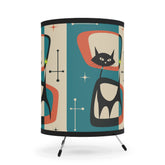 Kate McEnroe New York Atomic Black Cat Mid Century Modern Tripod LampLamps22354496605361167702