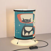 Kate McEnroe New York Atomic Black Cat Mid Century Modern Tripod LampLamps22354496605361167702