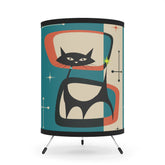 Kate McEnroe New York Atomic Black Cat Mid Century Modern Tripod LampLamps22354496605361167702