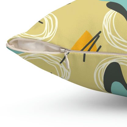 Kate McEnroe New York Atomic Boomerang Mid Century 1950s Throw PillowThrow Pillows12242347330136616152