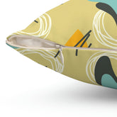 Kate McEnroe New York Atomic Boomerang Mid Century 1950s Throw PillowThrow Pillows29290385967005028844