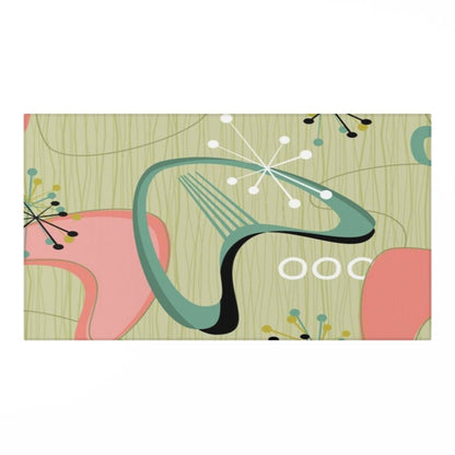 Kate McEnroe New York Atomic Boomerang Mid Century Modern Area RugRugs18774938132495502390