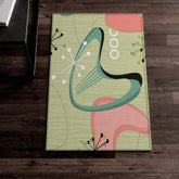 Kate McEnroe New York Atomic Boomerang Mid Century Modern Area RugRugs18774938132495502390