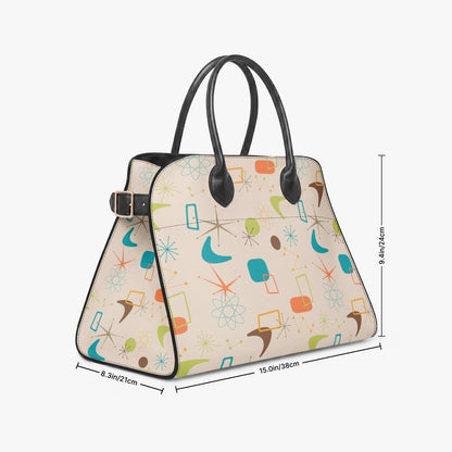 Kate McEnroe New York Atomic Boomerang Mid Century Modern Handbag, Retro Top Handle ToteHandbagscsgcec0e_001